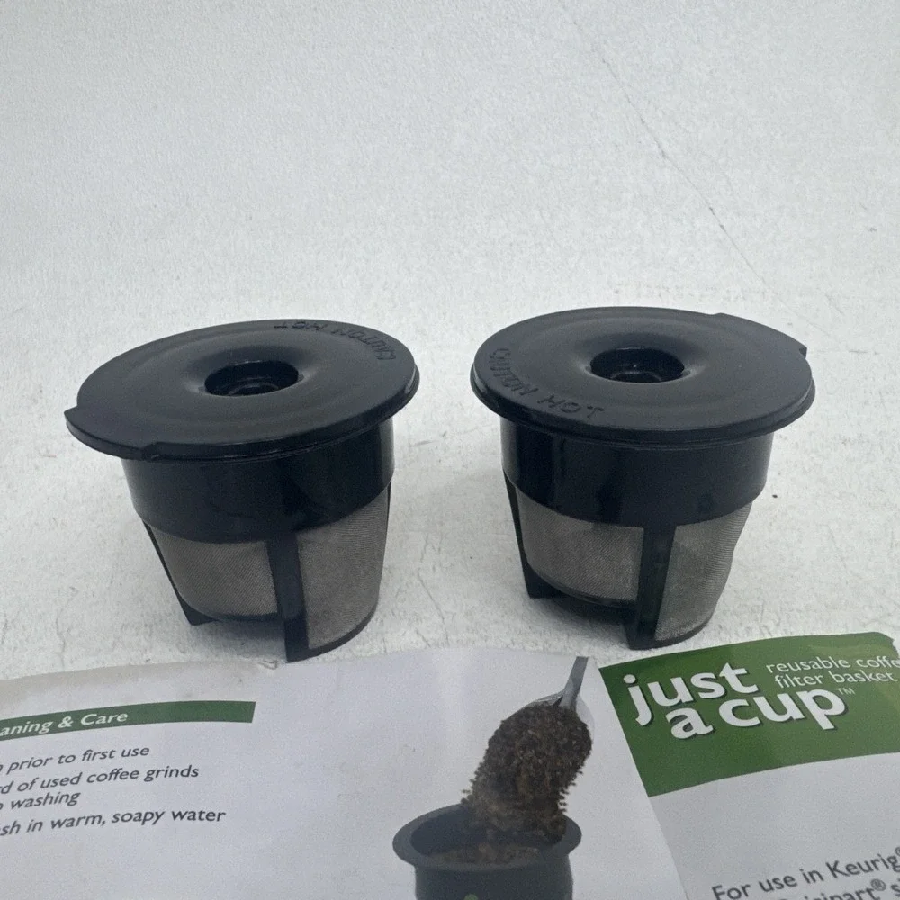 K-Cup Reusable Coffee Filter For Keurig Coffee Maker (Set of 2) Lipperpod